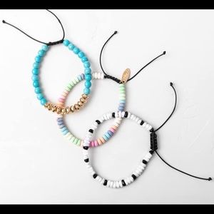 Jennifer set of 3 bracelets-new